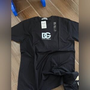 Dolce & Gabbana Black Logo Tee